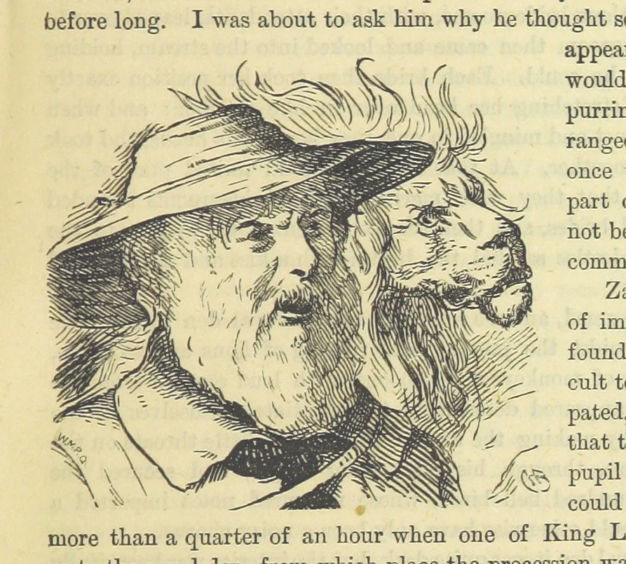 An illustration from Beeton's Historical Romances, Daring Deeds, and Animal Stories. Illustrated, etc, 1871, leaf 609