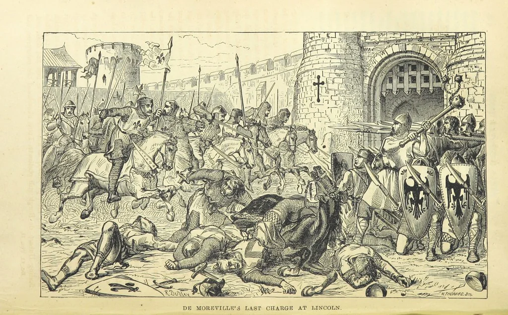 An illustration from Beeton's Historical Romances, Daring Deeds, and Animal Stories. Illustrated, etc, 1871, leaf 880