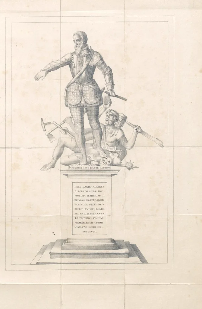 An illustration from La Belgique militaire, par quelques Officiers de l'Armée. [With plates, including portraits and maps, 1835, leaf 621