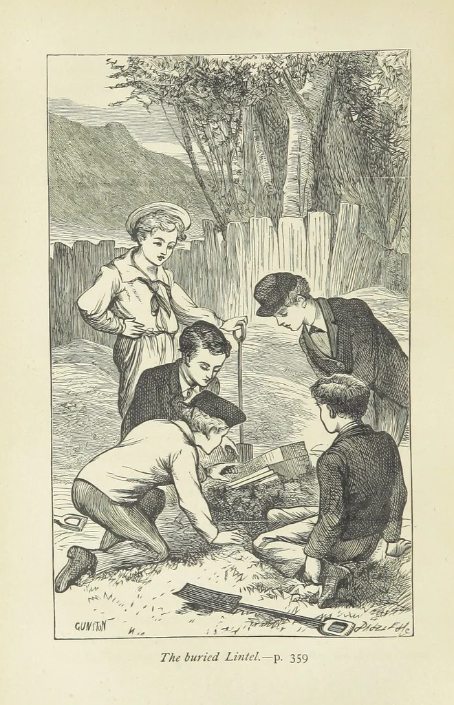 An illustration from Seventeen to Twenty-one; or, Aunt Vonica ... With original illustrations, 1876, leaf 378