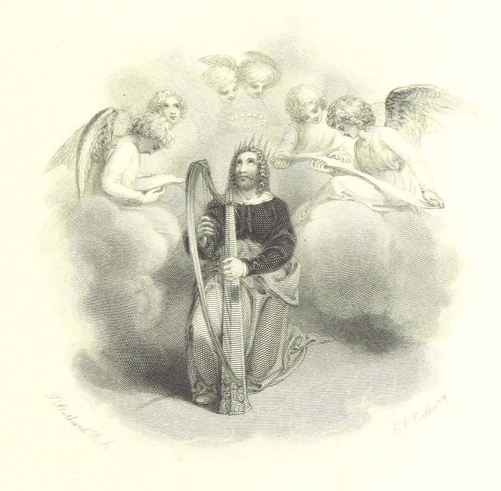 An illustration from Art and Song. A series of original ... engravings from masterpieces of art of the nineteenth century accompanied by a selection of the choicest poems in the English language. Edited by R. Bell, 1892, leaf 123