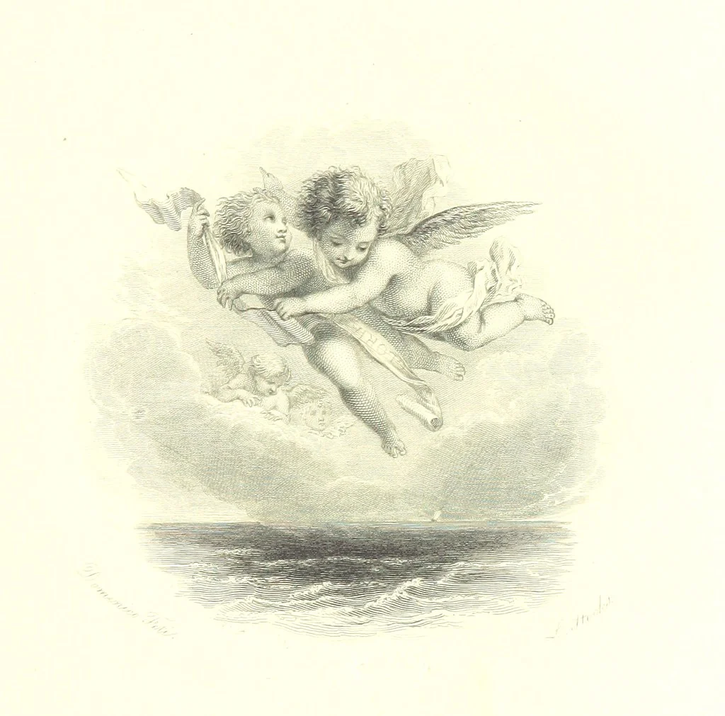 An illustration from Art and Song. A series of original ... engravings from masterpieces of art of the nineteenth century accompanied by a selection of the choicest poems in the English language. Edited by R. Bell, 1892, leaf 143