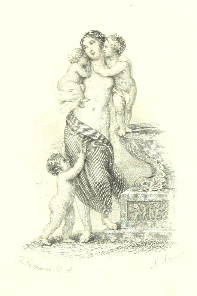 An illustration from Art and Song. A series of original ... engravings from masterpieces of art of the nineteenth century accompanied by a selection of the choicest poems in the English language. Edited by R. Bell, 1892, leaf 171