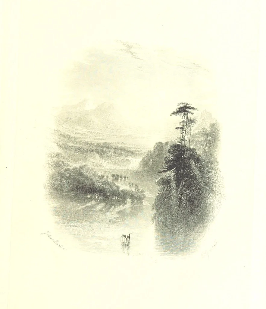 An illustration from Art and Song. A series of original ... engravings from masterpieces of art of the nineteenth century accompanied by a selection of the choicest poems in the English language. Edited by R. Bell, 1892, leaf 23