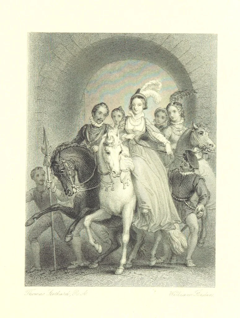 An illustration from Art and Song. A series of original ... engravings from masterpieces of art of the nineteenth century accompanied by a selection of the choicest poems in the English language. Edited by R. Bell, 1892, leaf 241