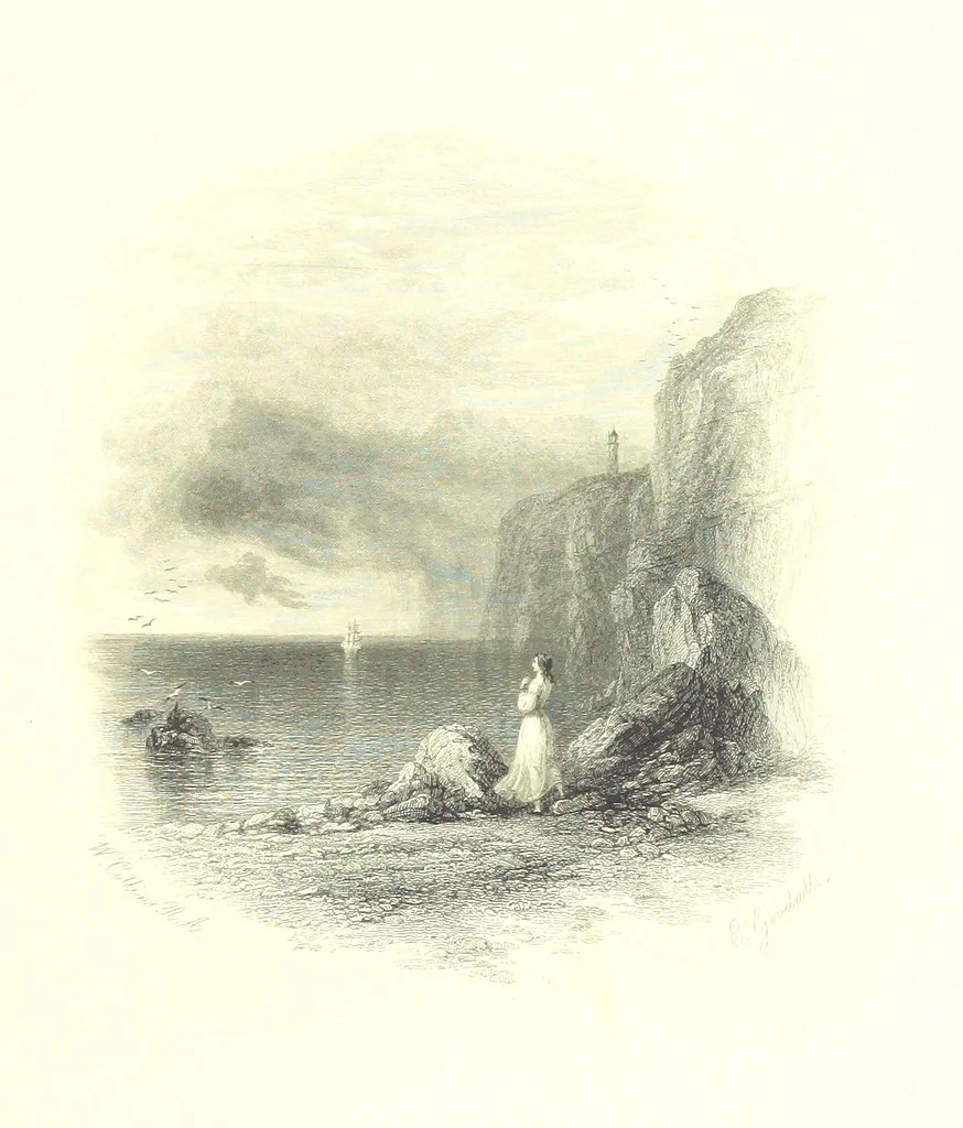 An illustration from Art and Song. A series of original ... engravings from masterpieces of art of the nineteenth century accompanied by a selection of the choicest poems in the English language. Edited by R. Bell, 1892, leaf 281