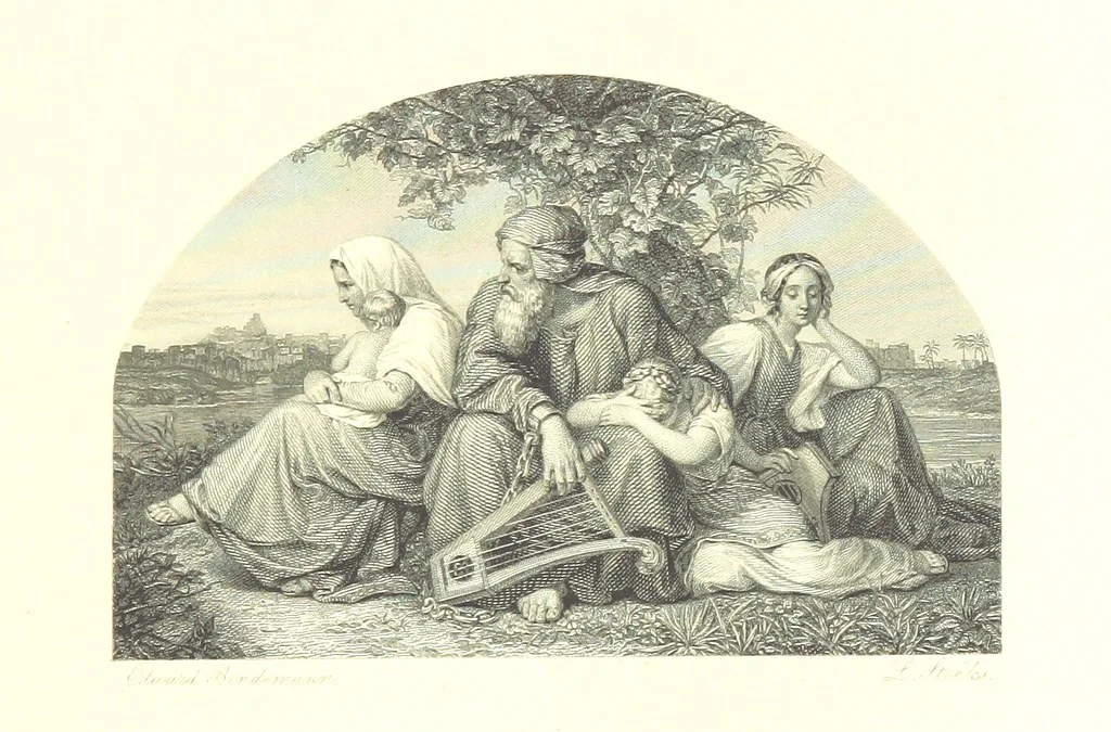 An illustration from Art and Song. A series of original ... engravings from masterpieces of art of the nineteenth century accompanied by a selection of the choicest poems in the English language. Edited by R. Bell, 1892, leaf 53