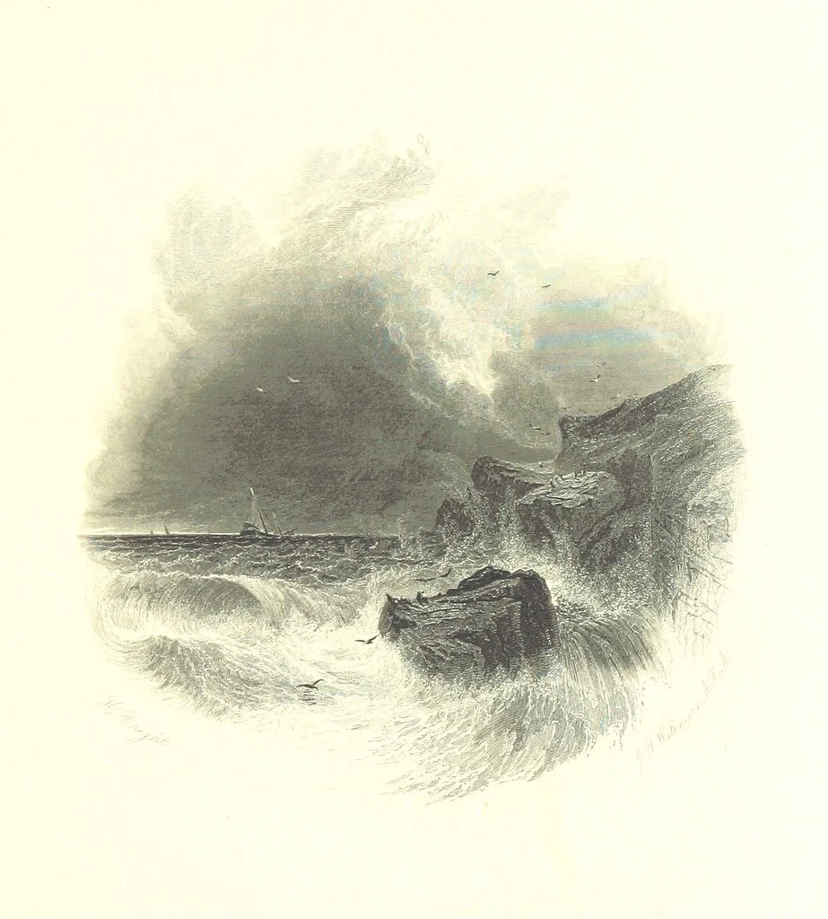 An illustration from Art and Song. A series of original ... engravings from masterpieces of art of the nineteenth century accompanied by a selection of the choicest poems in the English language. Edited by R. Bell, 1892, leaf 73