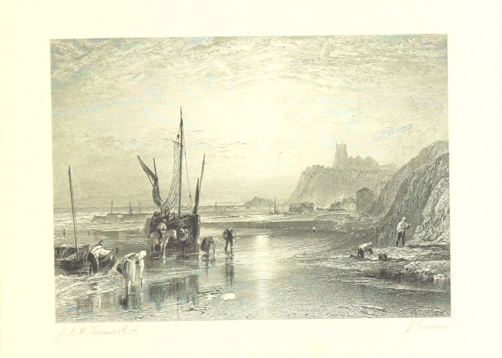 An illustration from Art and Song. A series of original ... engravings from masterpieces of art of the nineteenth century accompanied by a selection of the choicest poems in the English language. Edited by R. Bell, 1892, leaf 93