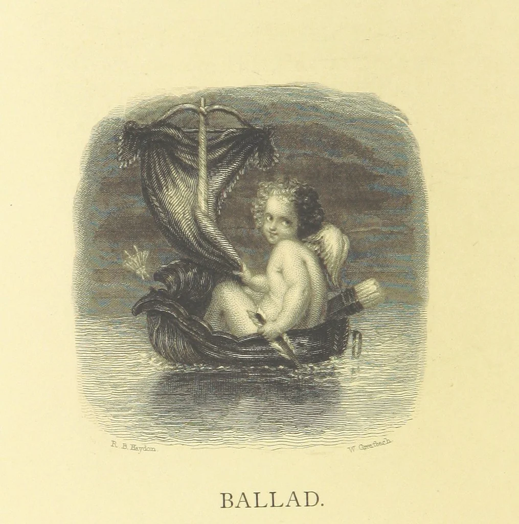 An illustration from Golden Leaves from the Works of the Poets and Painters. Edited by R. Bell, 1872, leaf 102