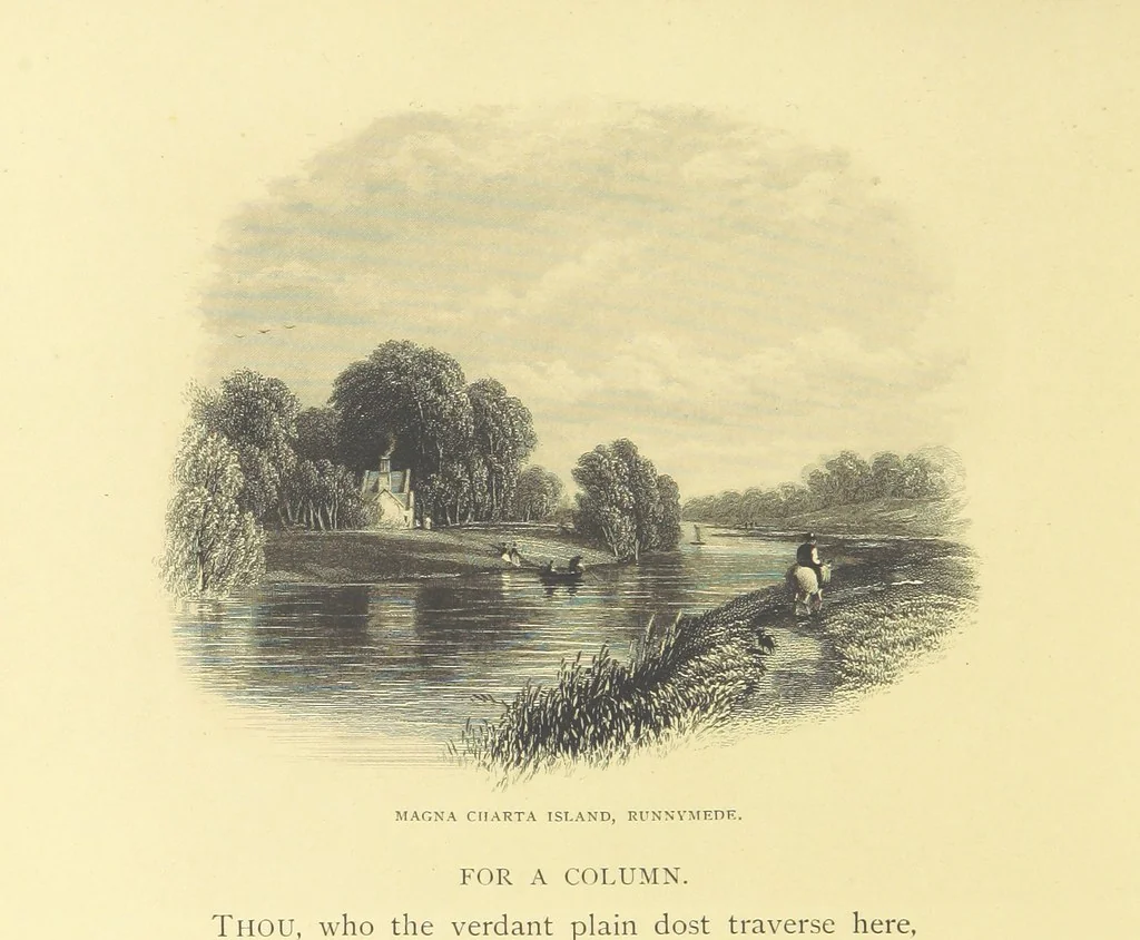An illustration from Golden Leaves from the Works of the Poets and Painters. Edited by R. Bell, 1872, leaf 142