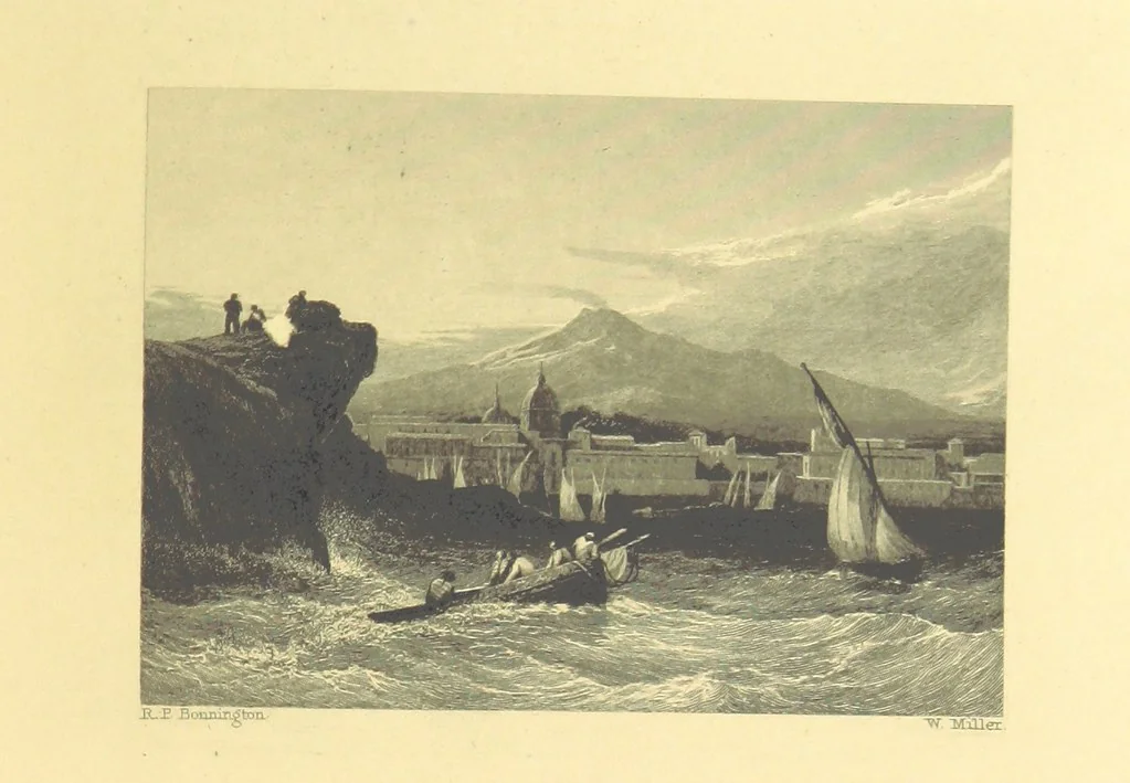 An illustration from Golden Leaves from the Works of the Poets and Painters. Edited by R. Bell, 1872, leaf 201