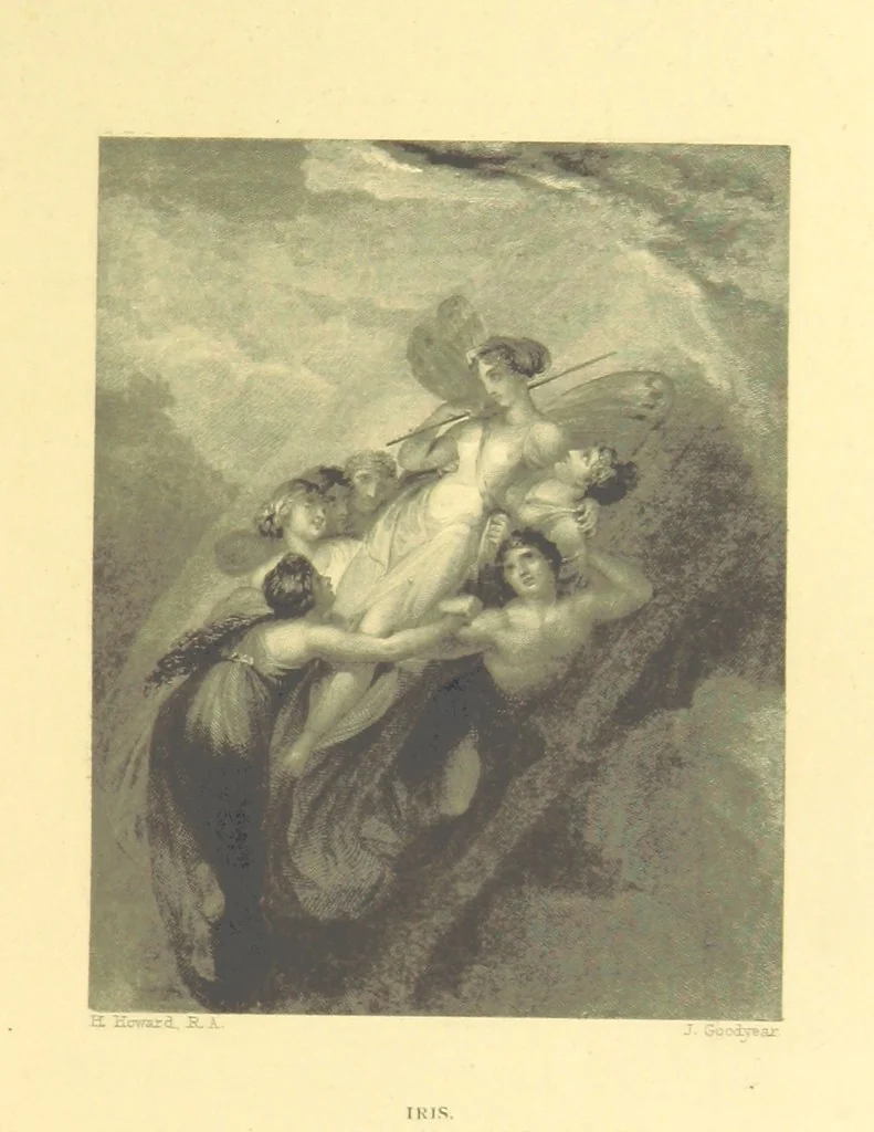An illustration from Golden Leaves from the Works of the Poets and Painters. Edited by R. Bell, 1872, leaf 237