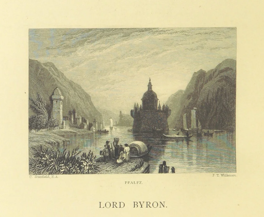 An illustration from Golden Leaves from the Works of the Poets and Painters. Edited by R. Bell, 1872, leaf 266