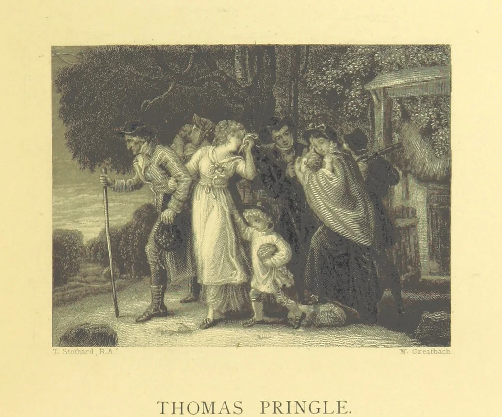 An illustration from Golden Leaves from the Works of the Poets and Painters. Edited by R. Bell, 1872, leaf 273