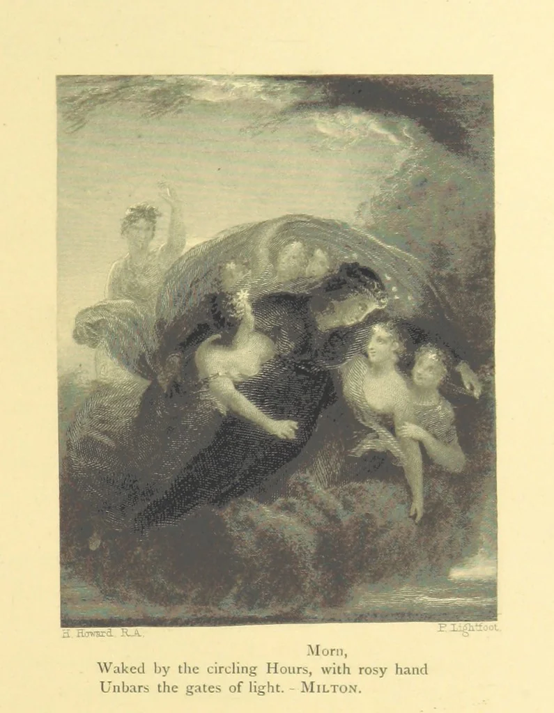 An illustration from Golden Leaves from the Works of the Poets and Painters. Edited by R. Bell, 1872, leaf 287