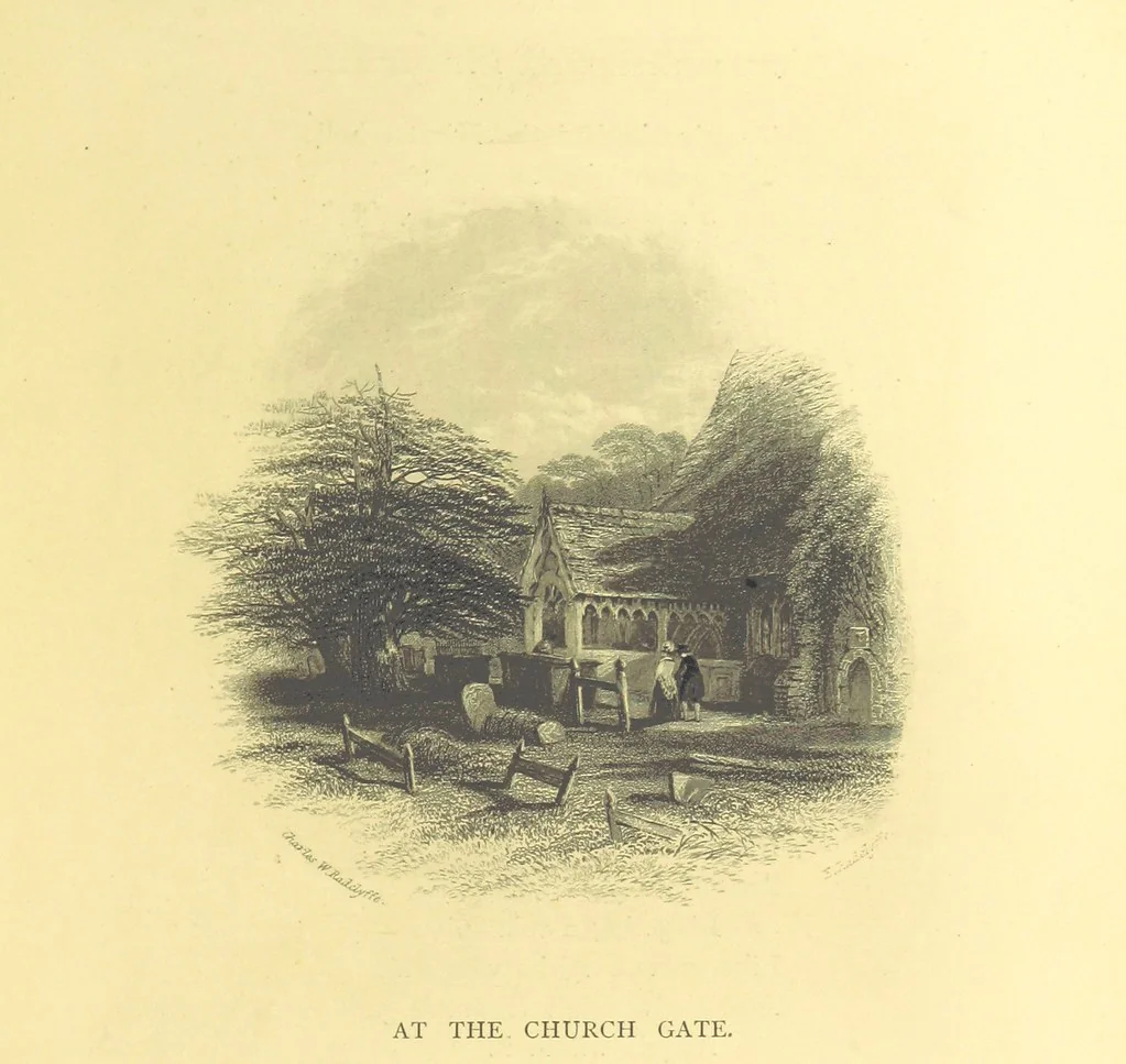 An illustration from Golden Leaves from the Works of the Poets and Painters. Edited by R. Bell, 1872, leaf 329