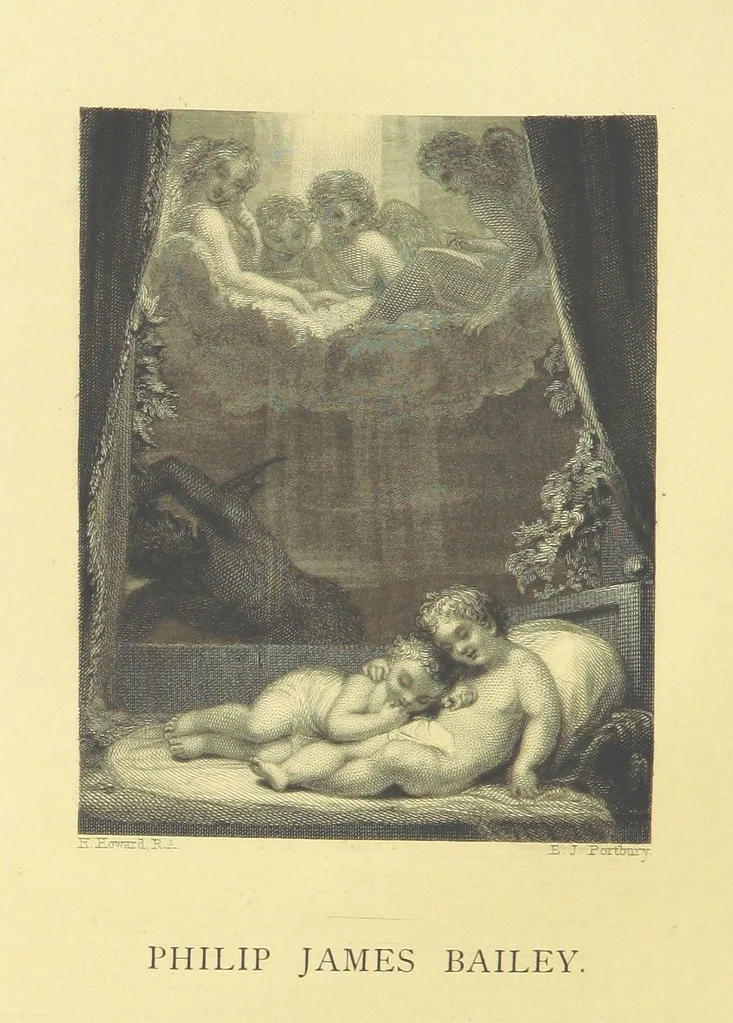 An illustration from Golden Leaves from the Works of the Poets and Painters. Edited by R. Bell, 1872, leaf 336