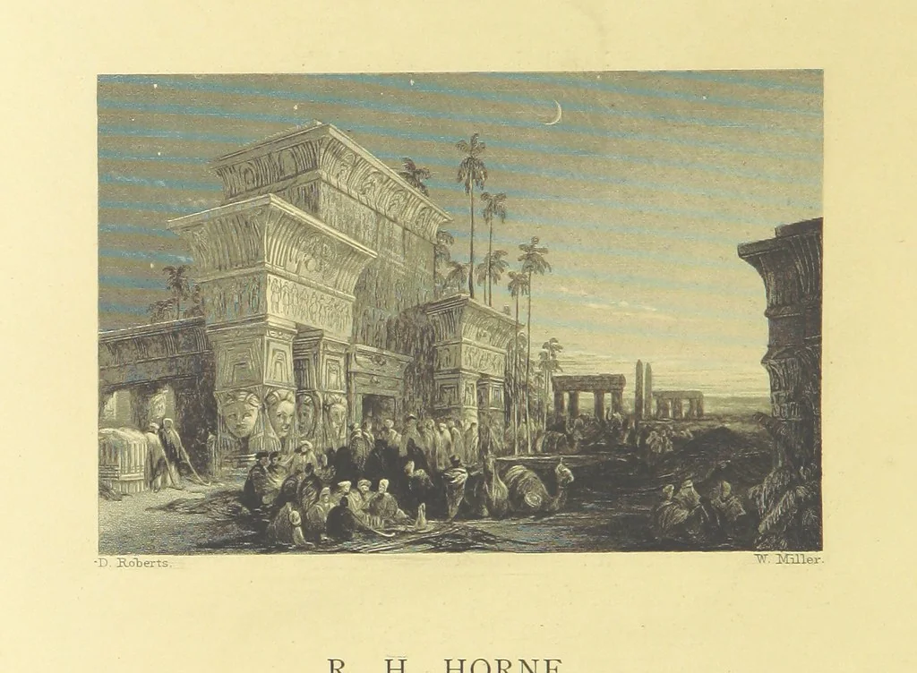 An illustration from Golden Leaves from the Works of the Poets and Painters. Edited by R. Bell, 1872, leaf 340
