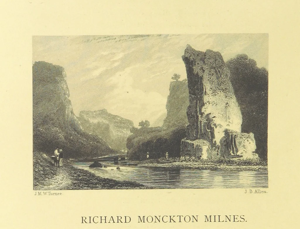An illustration from Golden Leaves from the Works of the Poets and Painters. Edited by R. Bell, 1872, leaf 346