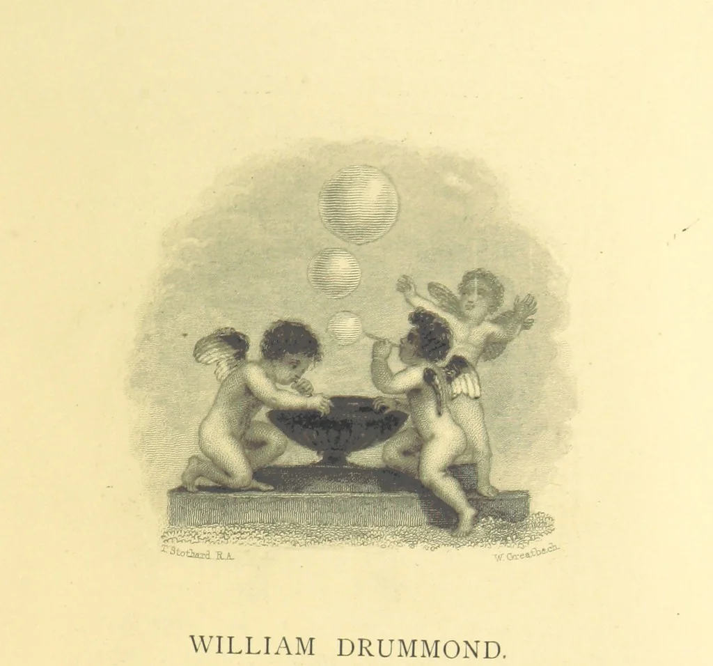An illustration from Golden Leaves from the Works of the Poets and Painters. Edited by R. Bell, 1872, leaf 57