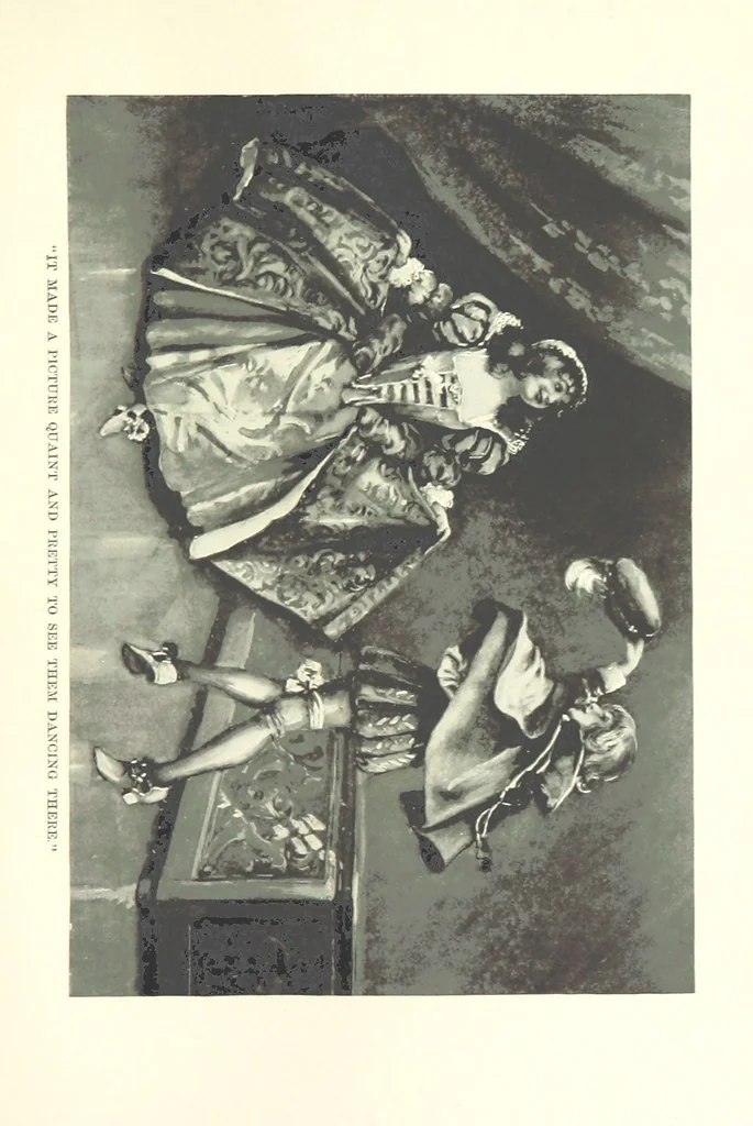 An illustration from Master Skylark. A story of Shakspere's time ... Illustrations by R. B. Birch, 1897, leaf 239