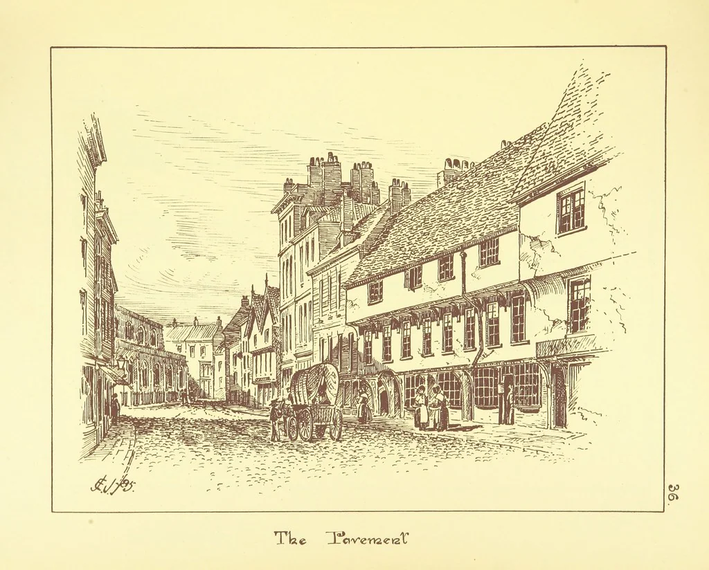 An illustration from Picturesque York. [With illustrations, 1886, leaf 109