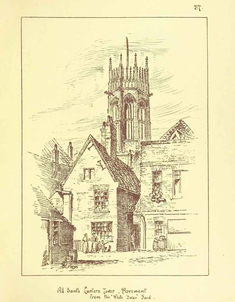 An illustration from Picturesque York. [With illustrations, 1886, leaf 111