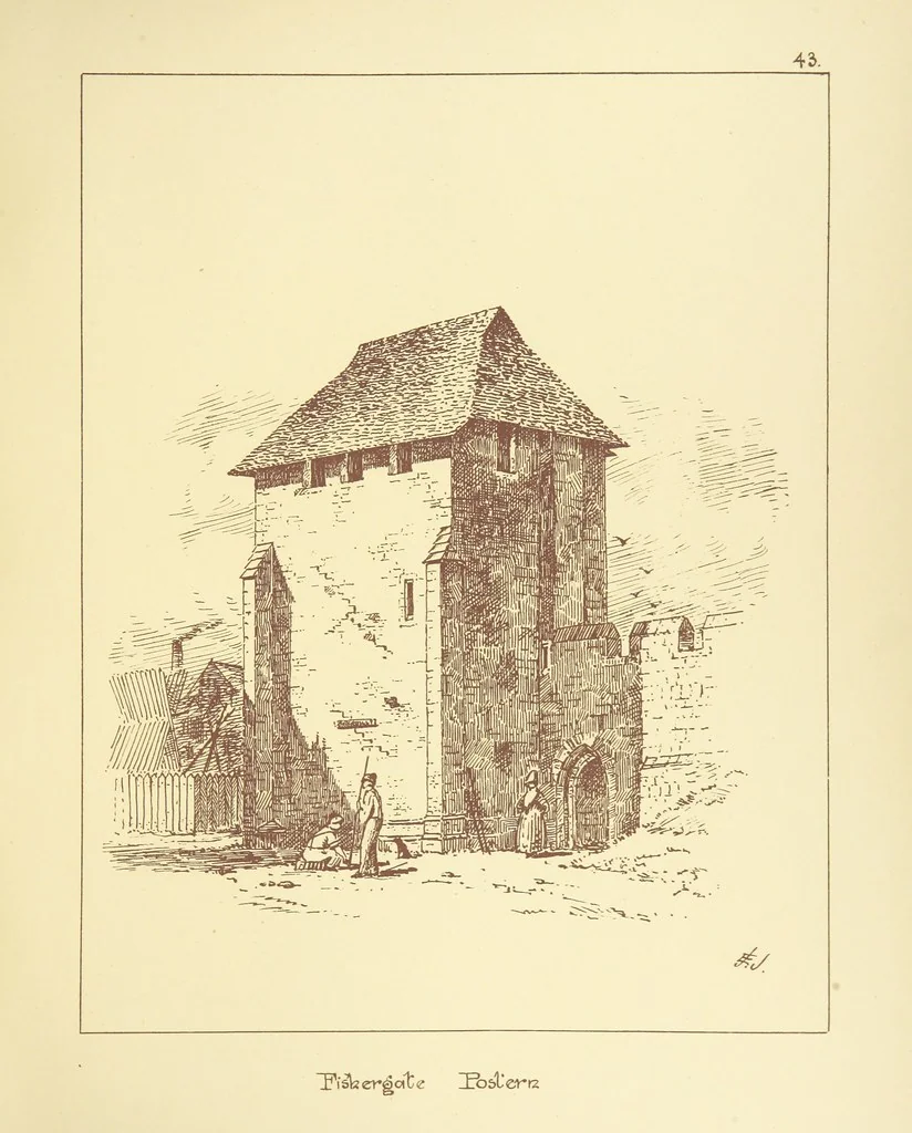 An illustration from Picturesque York. [With illustrations, 1886, leaf 123