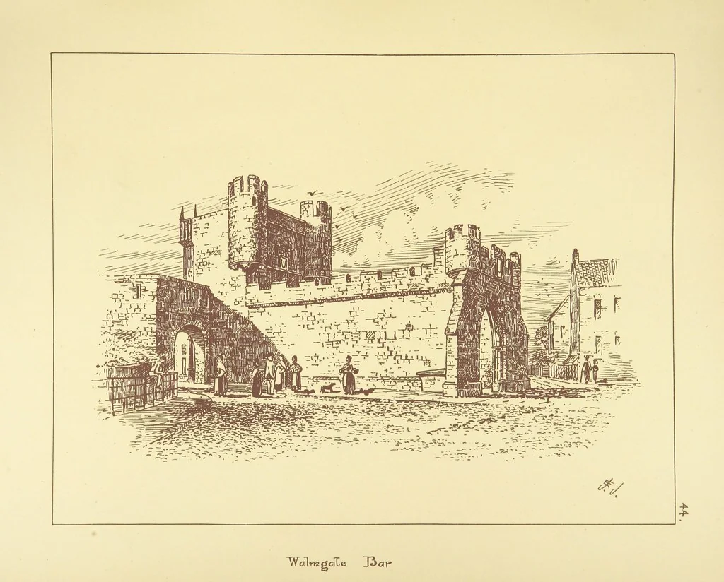 An illustration from Picturesque York. [With illustrations, 1886, leaf 125