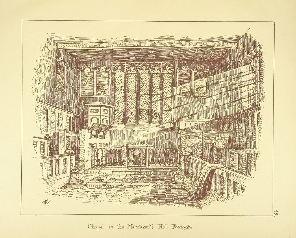 An illustration from Picturesque York. [With illustrations, 1886, leaf 135