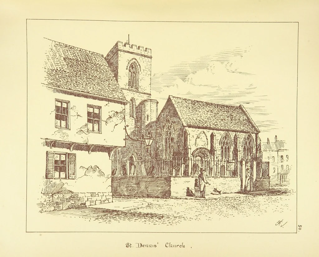 An illustration from Picturesque York. [With illustrations, 1886, leaf 137