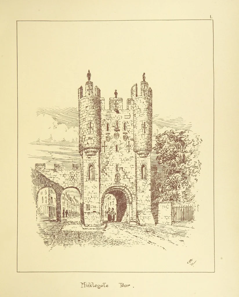 An illustration from Picturesque York. [With illustrations, 1886, leaf 39
