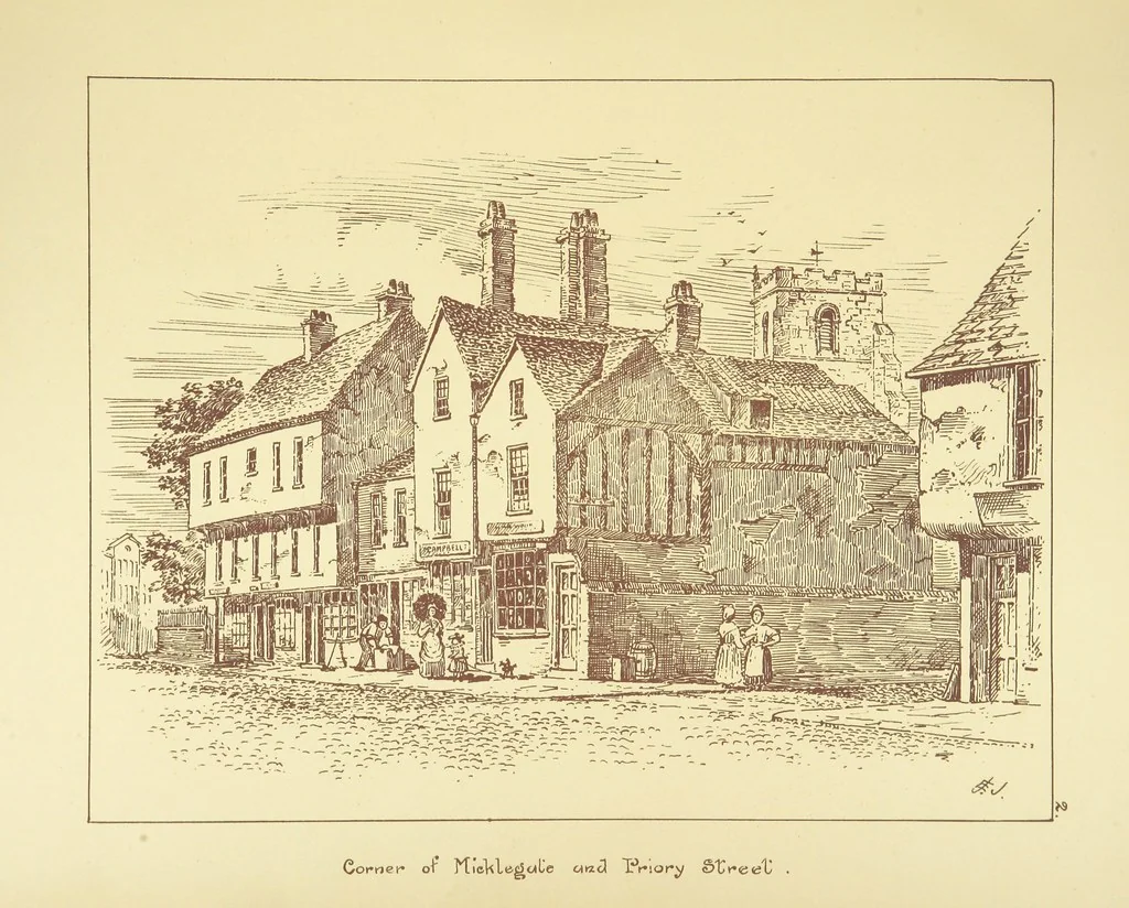 An illustration from Picturesque York. [With illustrations, 1886, leaf 41