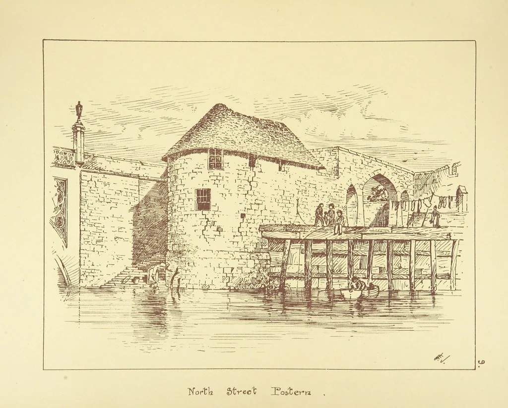 An illustration from Picturesque York. [With illustrations, 1886, leaf 55