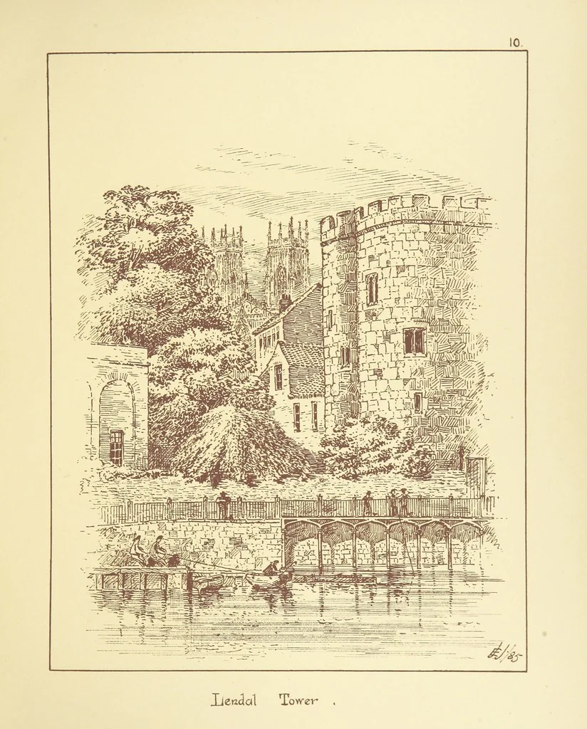 An illustration from Picturesque York. [With illustrations, 1886, leaf 57