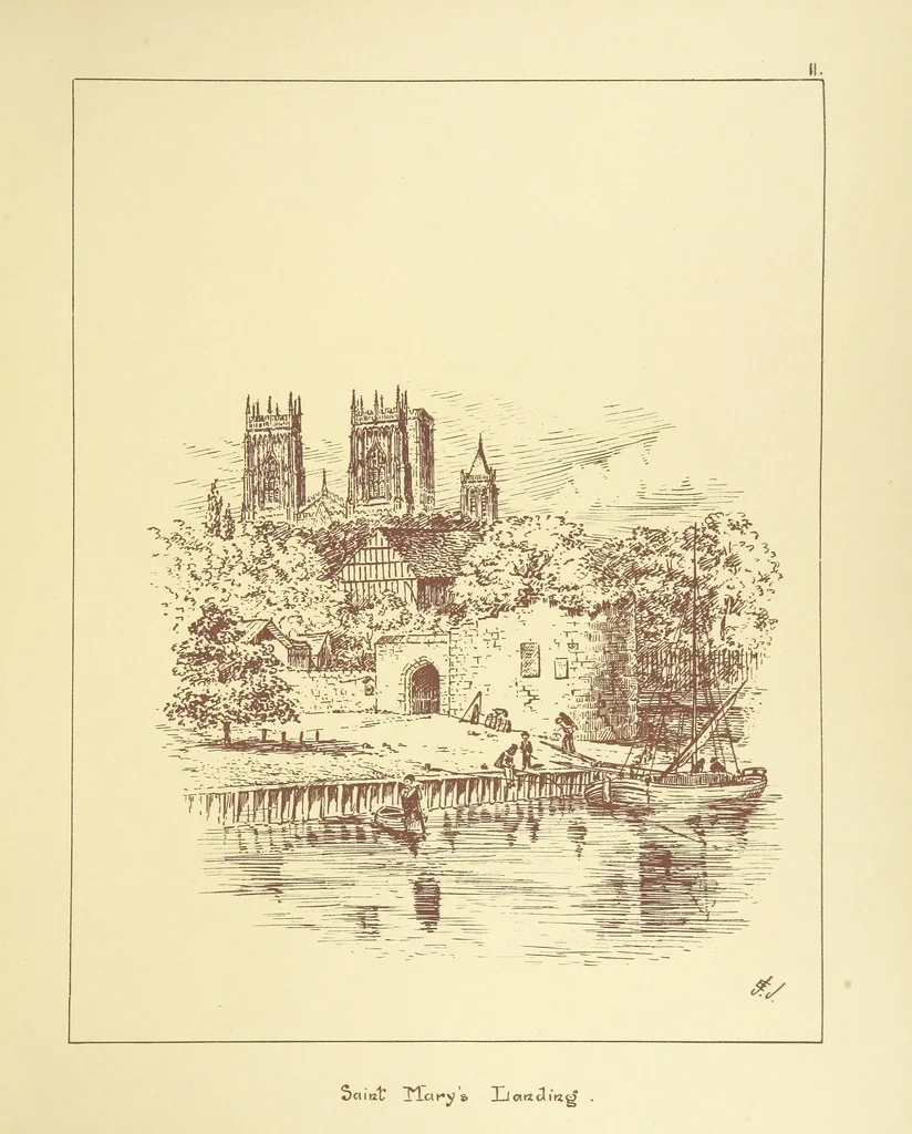 An illustration from Picturesque York. [With illustrations, 1886, leaf 59