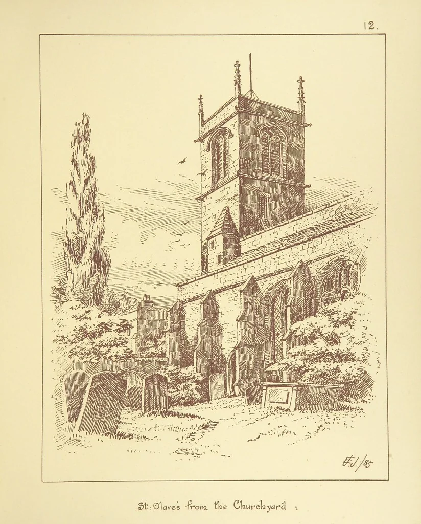 An illustration from Picturesque York. [With illustrations, 1886, leaf 61
