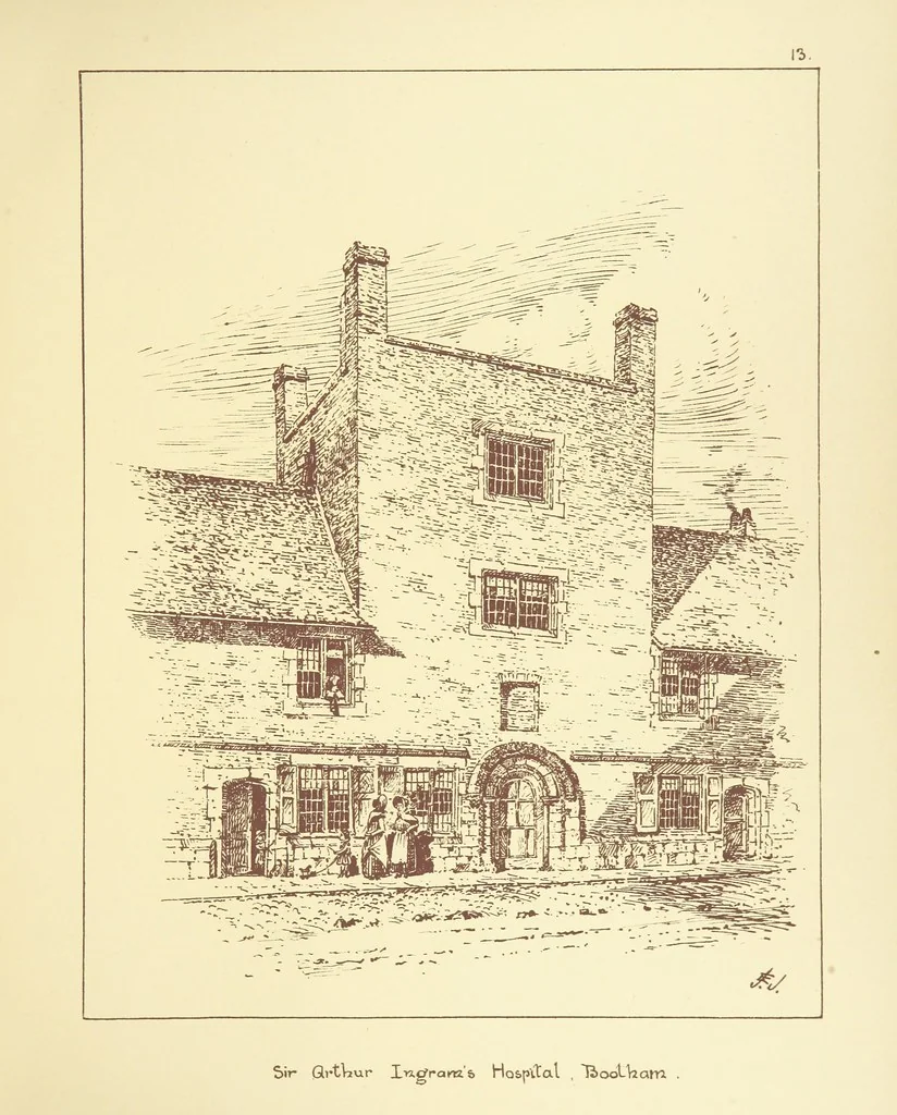 An illustration from Picturesque York. [With illustrations, 1886, leaf 63
