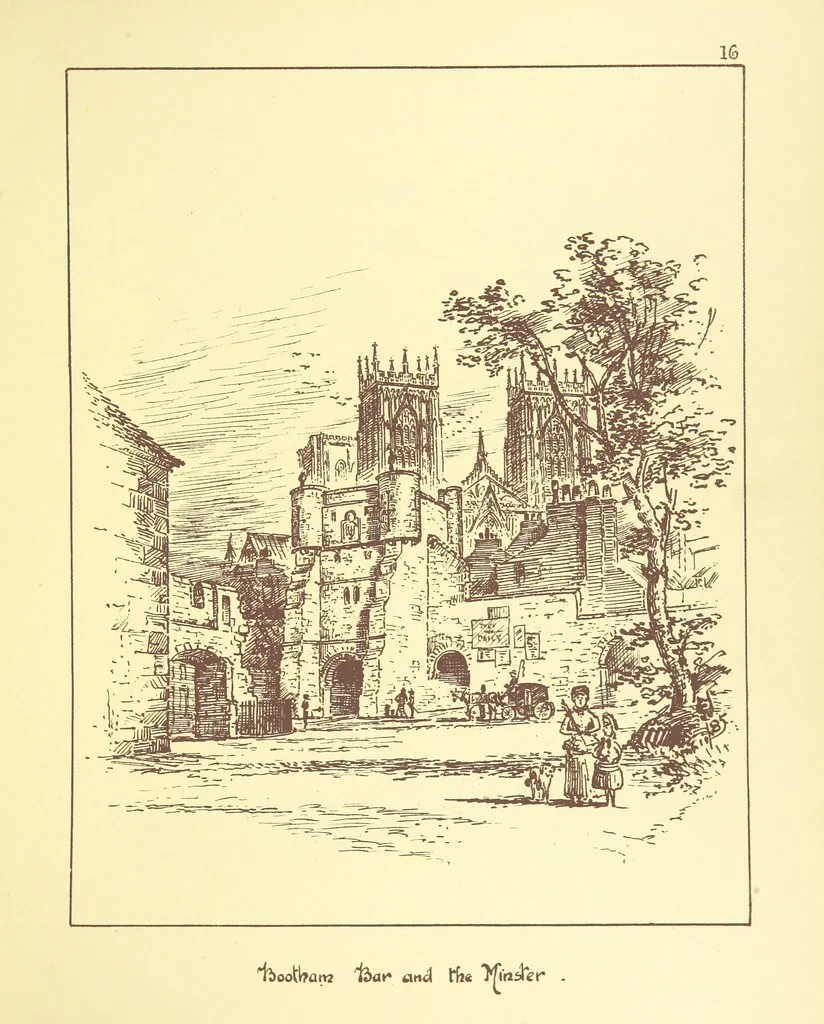 An illustration from Picturesque York. [With illustrations, 1886, leaf 69