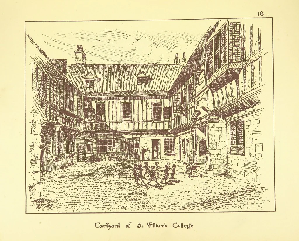 An illustration from Picturesque York. [With illustrations, 1886, leaf 73