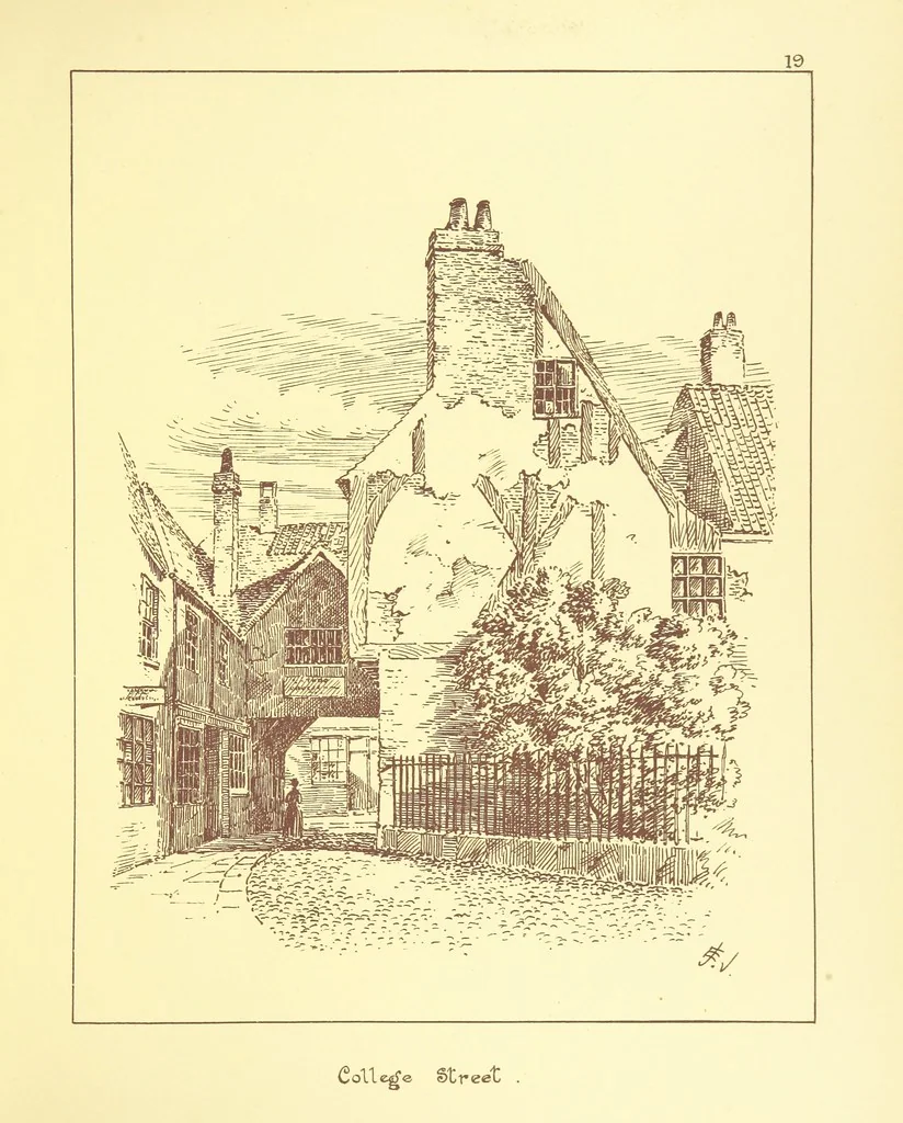 An illustration from Picturesque York. [With illustrations, 1886, leaf 75