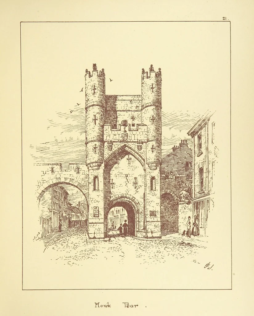 An illustration from Picturesque York. [With illustrations, 1886, leaf 79