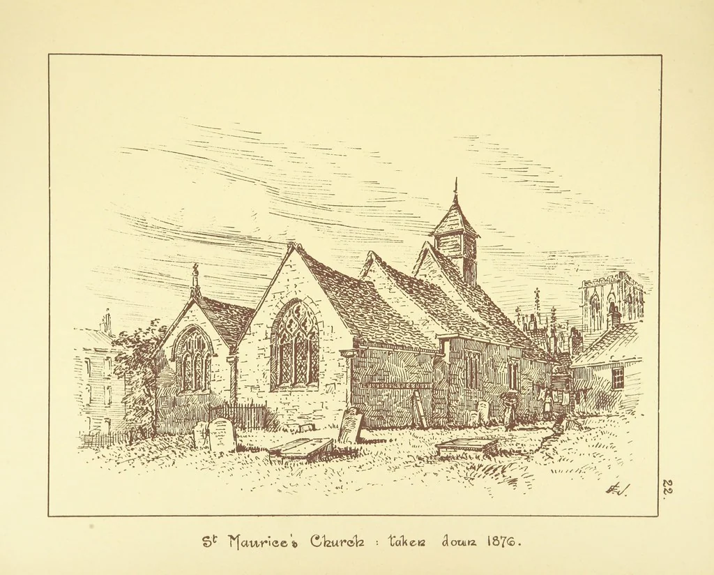 An illustration from Picturesque York. [With illustrations, 1886, leaf 81