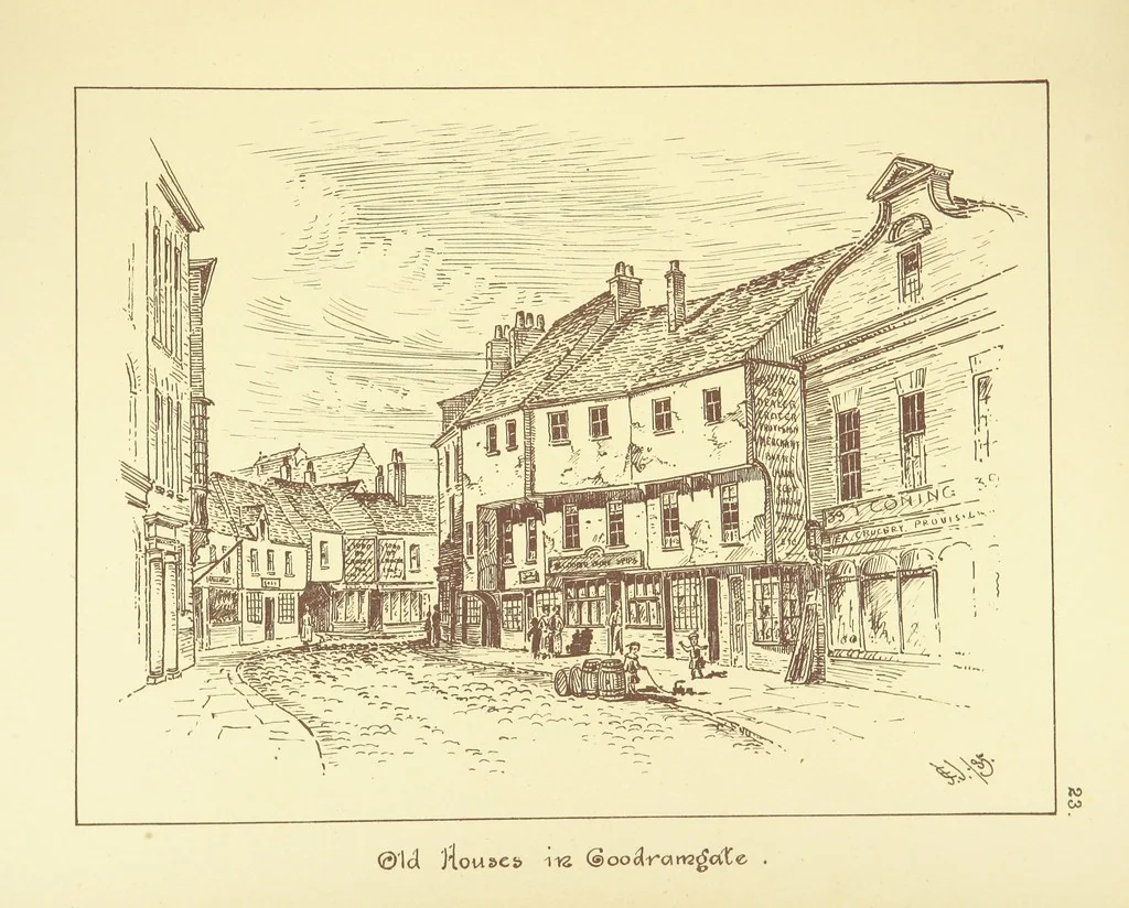 An illustration from Picturesque York. [With illustrations, 1886, leaf 83
