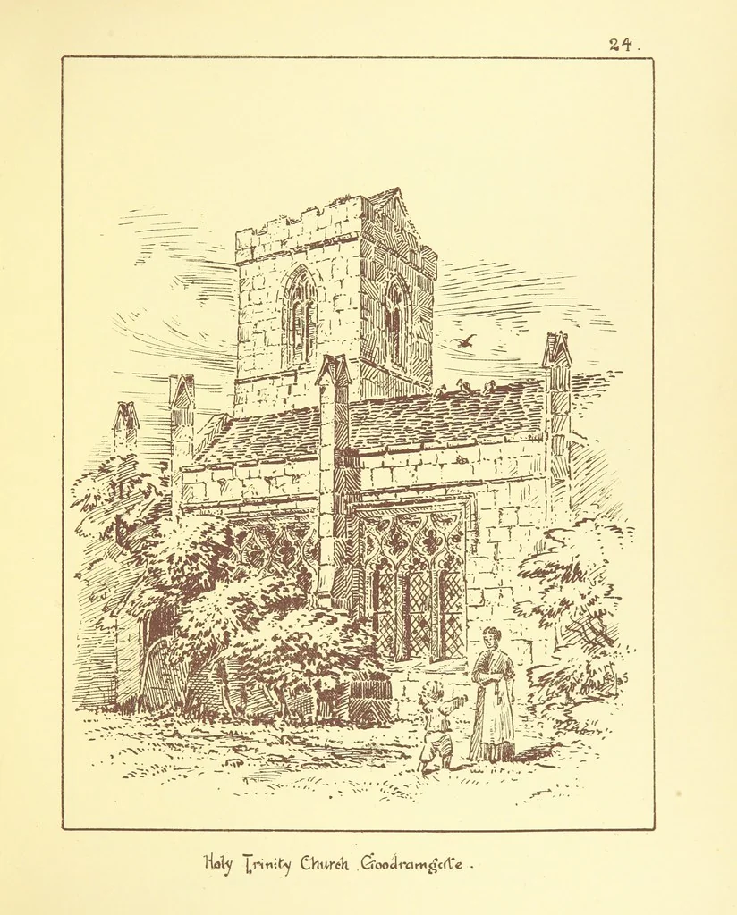 An illustration from Picturesque York. [With illustrations, 1886, leaf 85