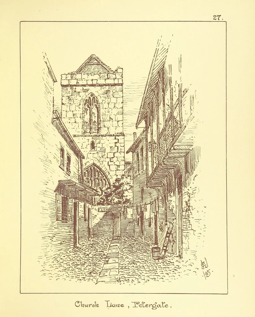An illustration from Picturesque York. [With illustrations, 1886, leaf 91