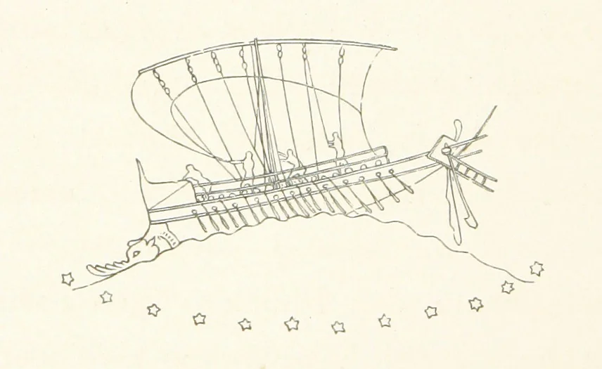 An illustration from Die Insel Rhodus, aus eigener Anschauung und nach den vorhandenen Quellen historisch, geographisch, archäologisch, malerisch beschrieben und durch Originalradirungen und Holzschnitte nach eigenen Naturstudien und Zeichnungen illustrirt. F.P, 1862, leaf 104