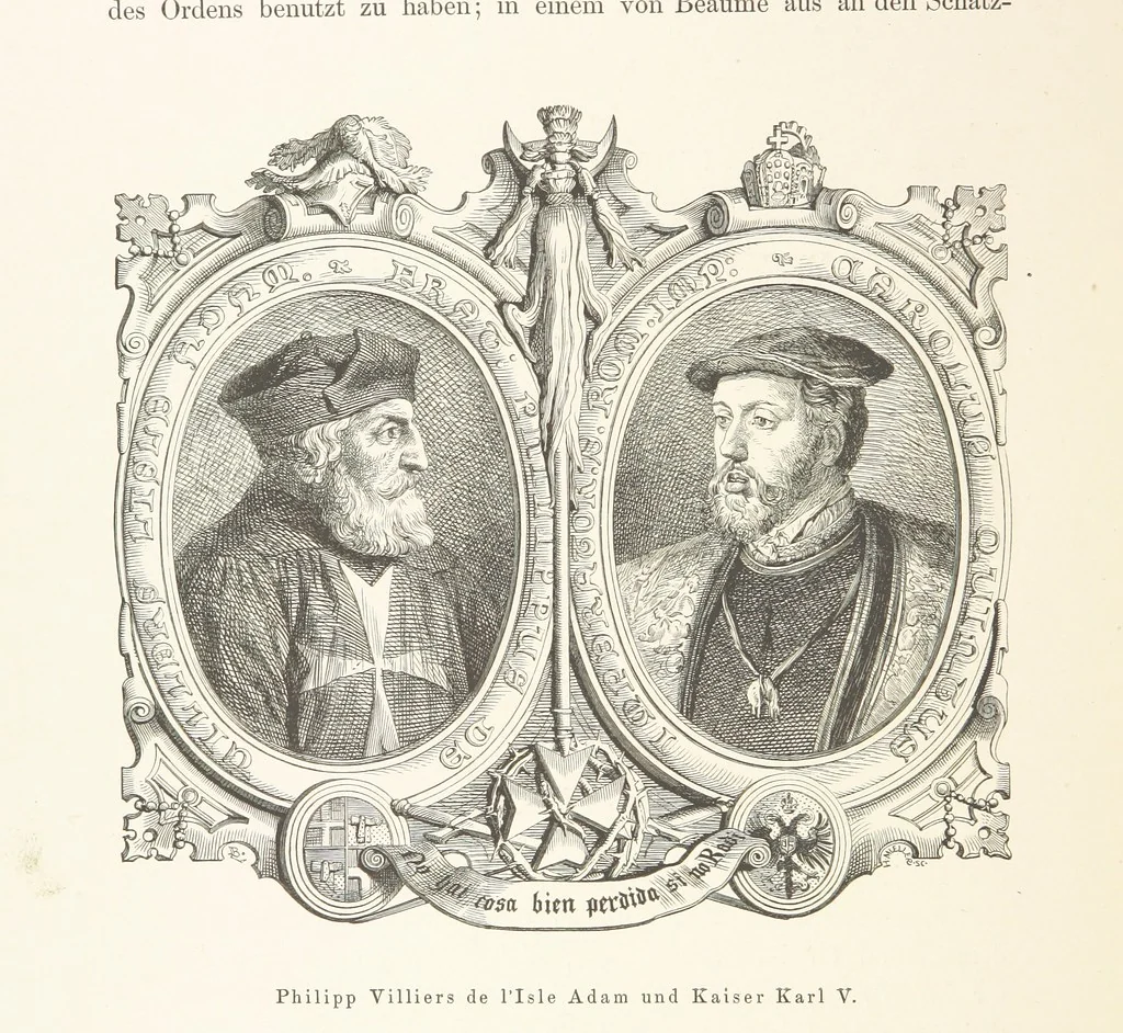 An illustration from Die Insel Rhodus, aus eigener Anschauung und nach den vorhandenen Quellen historisch, geographisch, archäologisch, malerisch beschrieben und durch Originalradirungen und Holzschnitte nach eigenen Naturstudien und Zeichnungen illustrirt. F.P, 1862, leaf 290