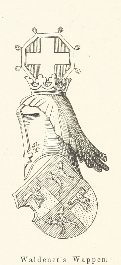 An illustration from Die Insel Rhodus, aus eigener Anschauung und nach den vorhandenen Quellen historisch, geographisch, archäologisch, malerisch beschrieben und durch Originalradirungen und Holzschnitte nach eigenen Naturstudien und Zeichnungen illustrirt. F.P, 1862, leaf 312